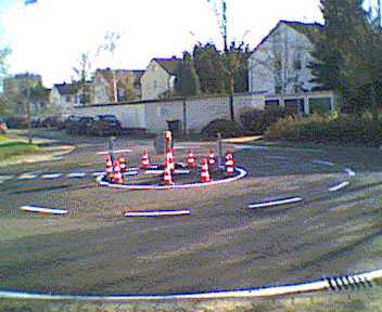 Kreisel im Nordteil des Europa Rings